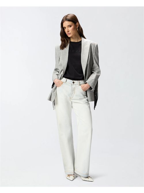 T-shirt ricamo logo PINKO PINKO | 101752A339/Z99